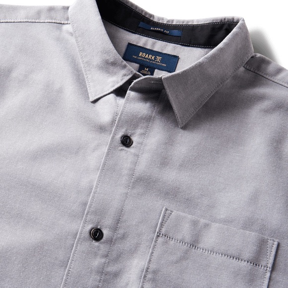 Roark Well Worn Oxford Shirt - Sm - Picture 5 of 7